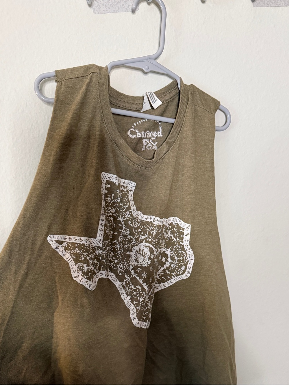 Olive Green Texas Tank